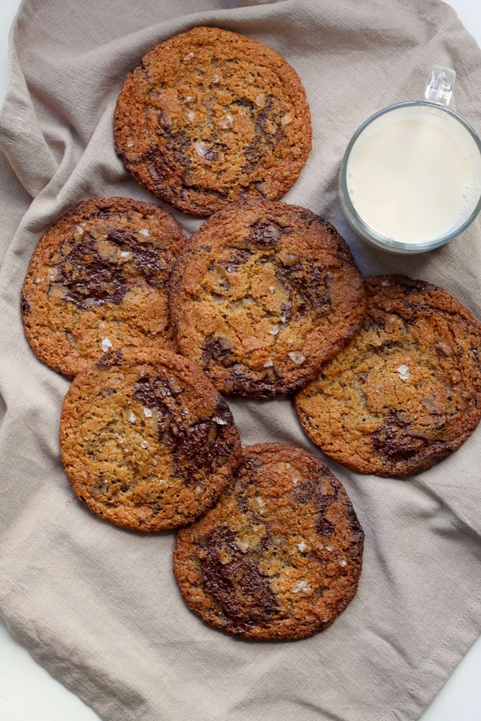 Vegan chocolate chip cookies / veganske cookies med chokolade