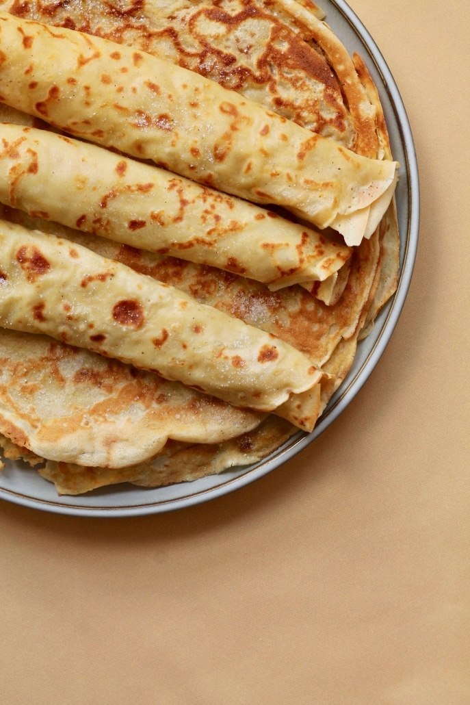 pancakes with oat milk / Pandekager med havredrik havremælk