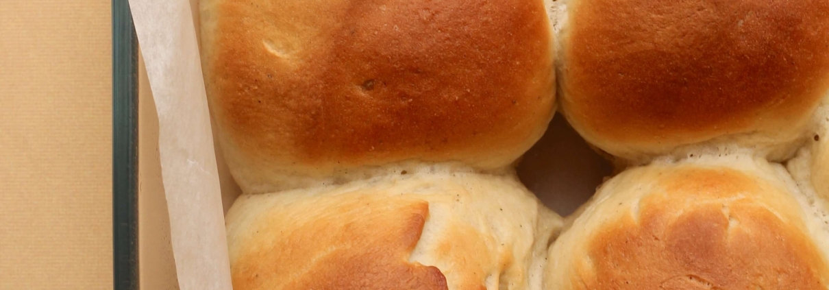 Veganske hveder - danish wheat buns
