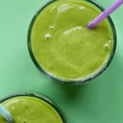 Green spinach smoothie