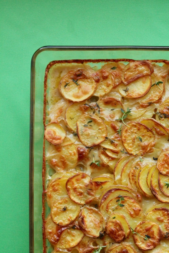 Vegan cream potatoes