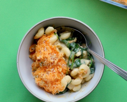 Vegansk mac and cheese