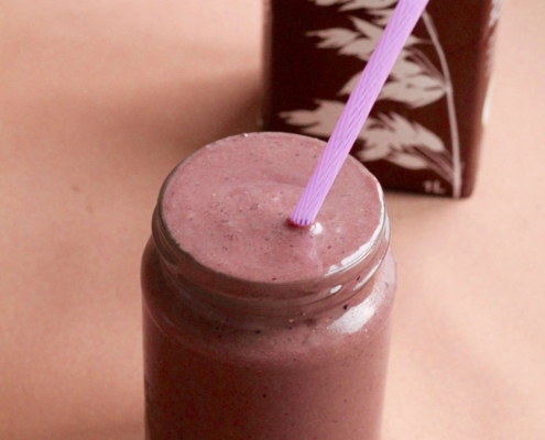 Chokolade peanutbutter smoothie