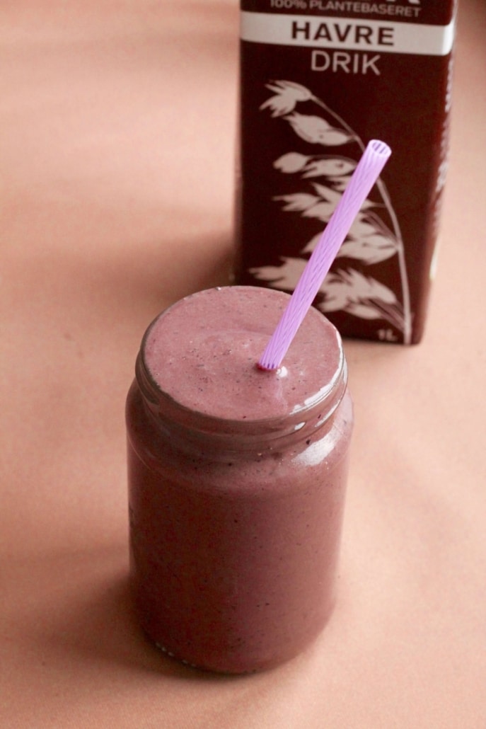 Chokolade peanutbutter smoothie - DRYK - 100% plantebaseret