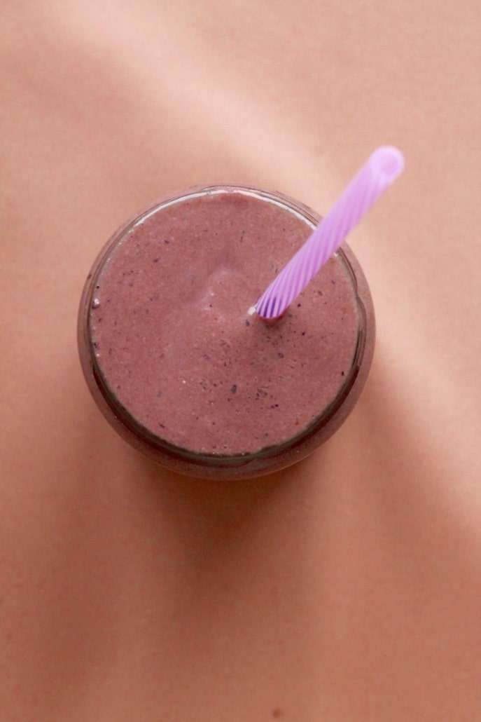 Chokolade peanutbutter smoothie