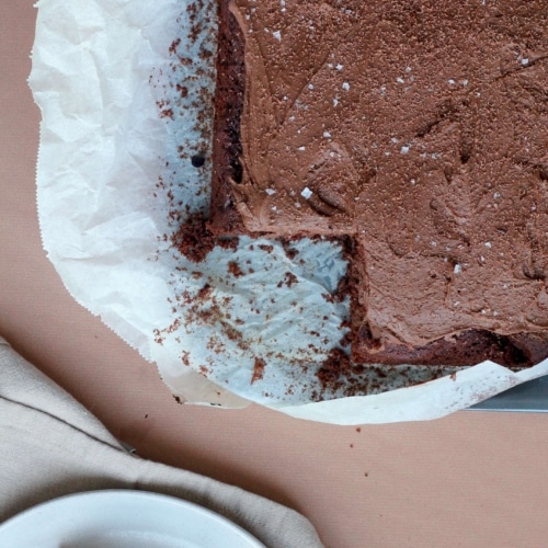 Vegan chocolate cake