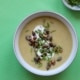 Vegansk kartoffel-porresuppe